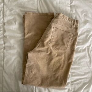 Tan corduroy pants